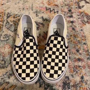 Checkered Vans